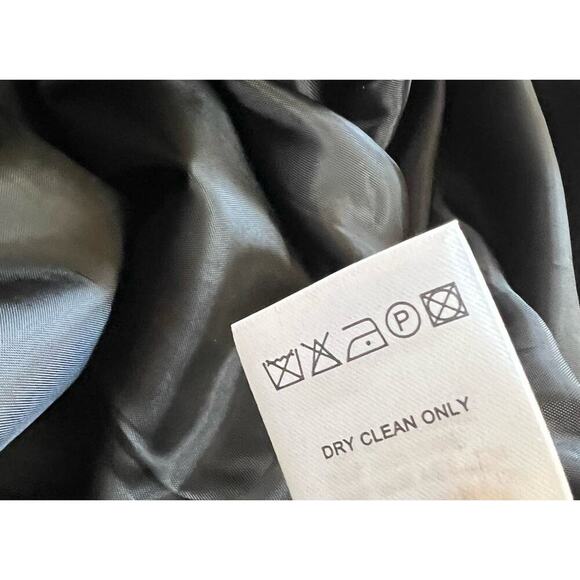 Ganni Pleated Midi Dress Womens Size XS Black Office - Picture 7 of 10